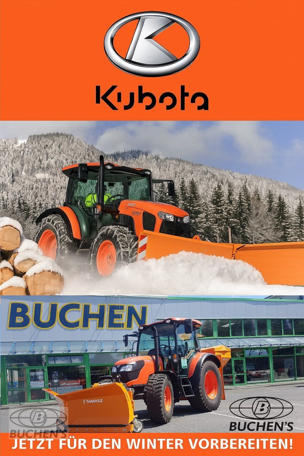 Traktor typu Kubota M4-073 Winterdienst, Neumaschine v Olpe (Obrázek 13)