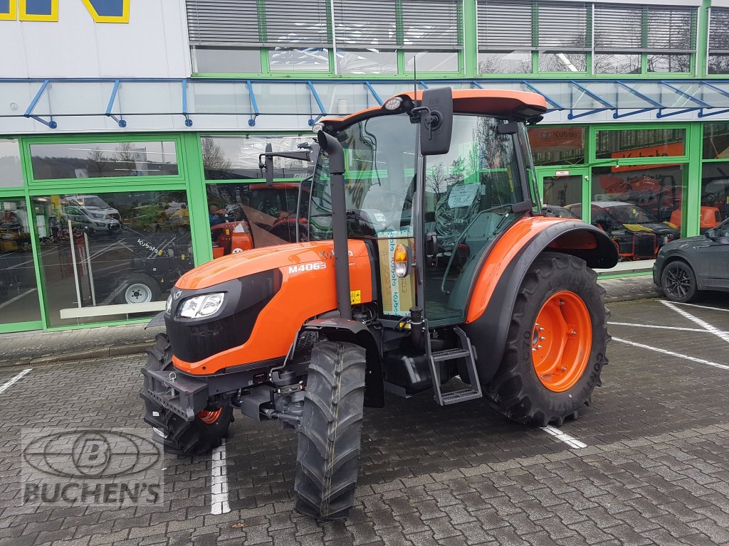 Traktor Türe ait Kubota M4063 CAB, Neumaschine içinde Olpe (resim 12)