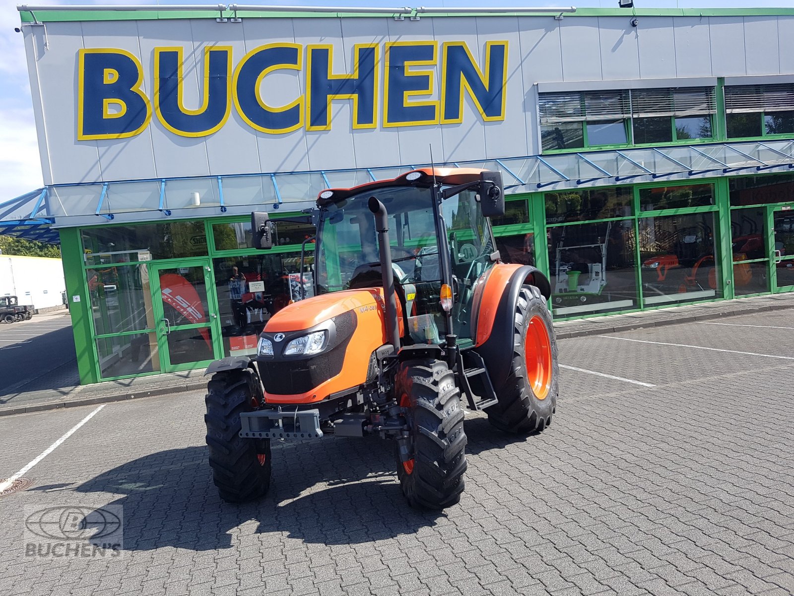 Traktor Türe ait Kubota M4063 CAB, Neumaschine içinde Olpe (resim 3)