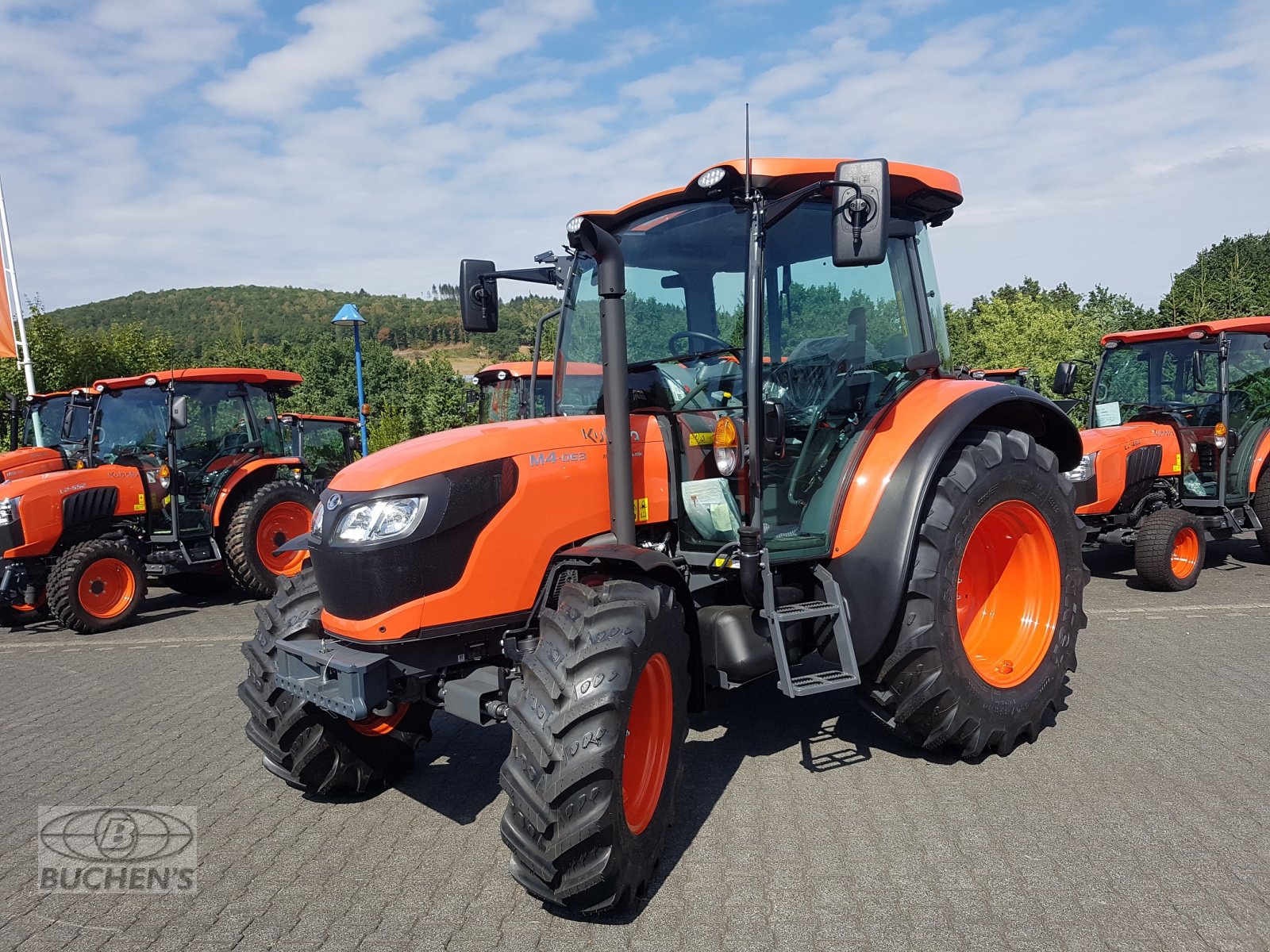 Traktor Türe ait Kubota M4063 CAB, Neumaschine içinde Olpe (resim 7)