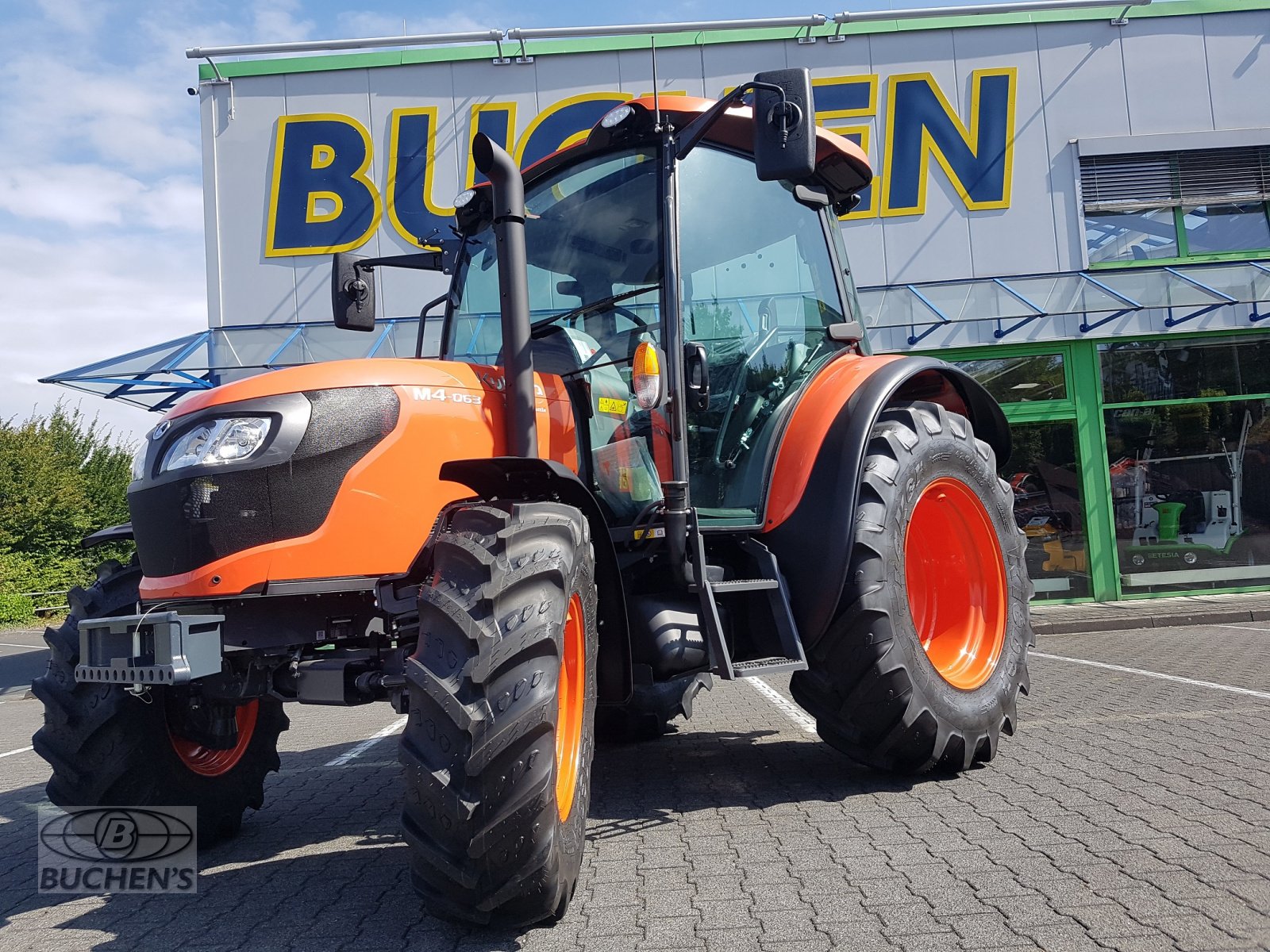 Traktor Türe ait Kubota M4063 CAB, Neumaschine içinde Olpe (resim 8)