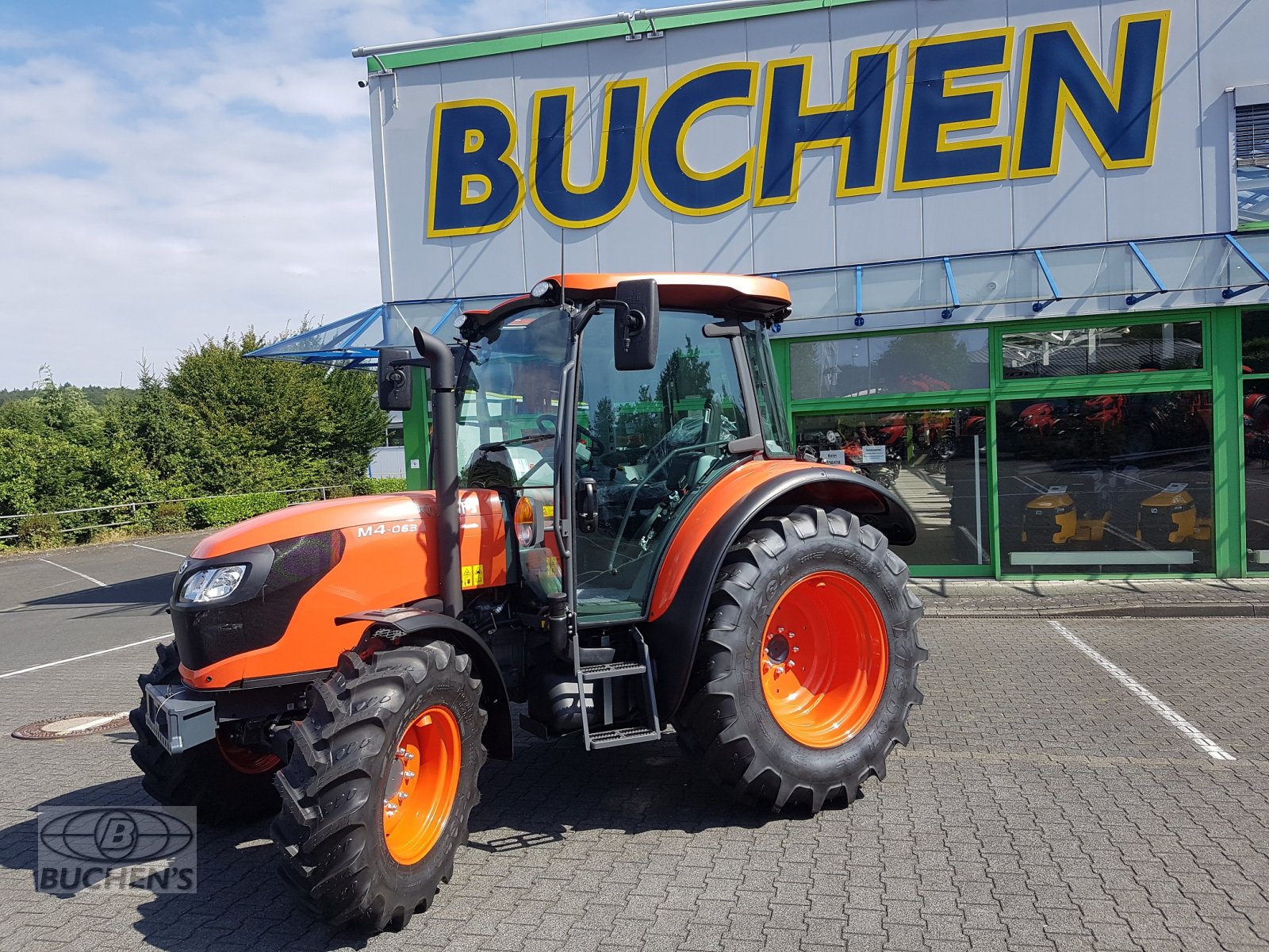 Traktor Türe ait Kubota M4063 CAB, Neumaschine içinde Olpe (resim 11)