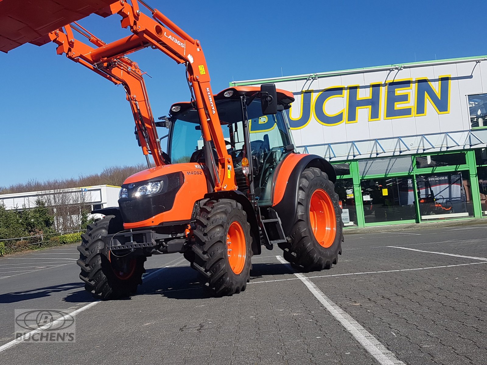 Traktor typu Kubota M4063 Frontlader, Neumaschine v Olpe (Obrázek 2)