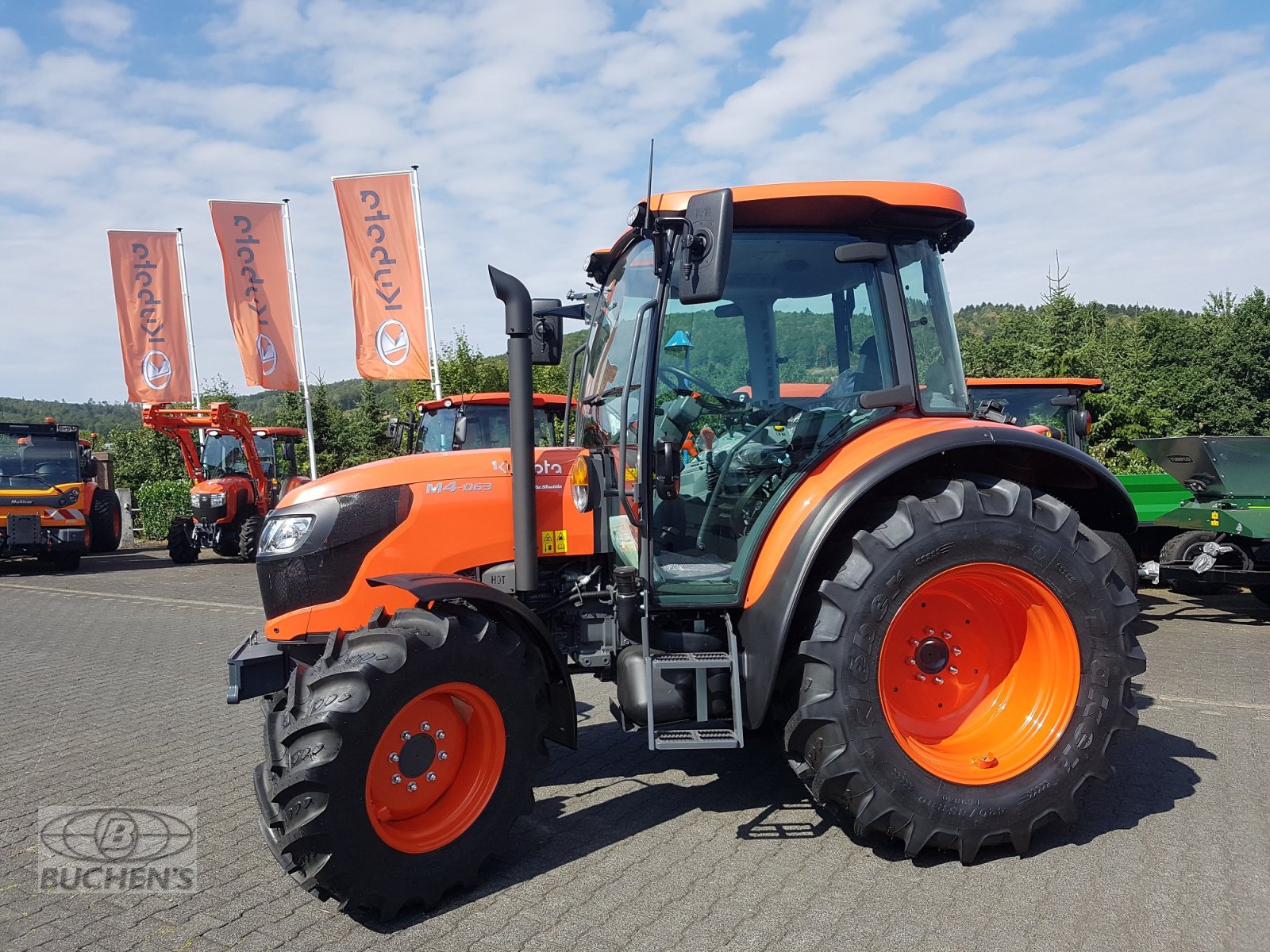 Traktor typu Kubota M4063 Frontlader, Neumaschine v Olpe (Obrázek 8)