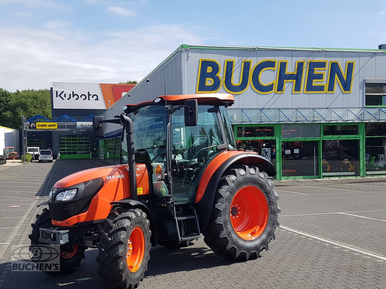 Traktor typu Kubota M4063 Frontlader, Neumaschine v Olpe (Obrázek 11)