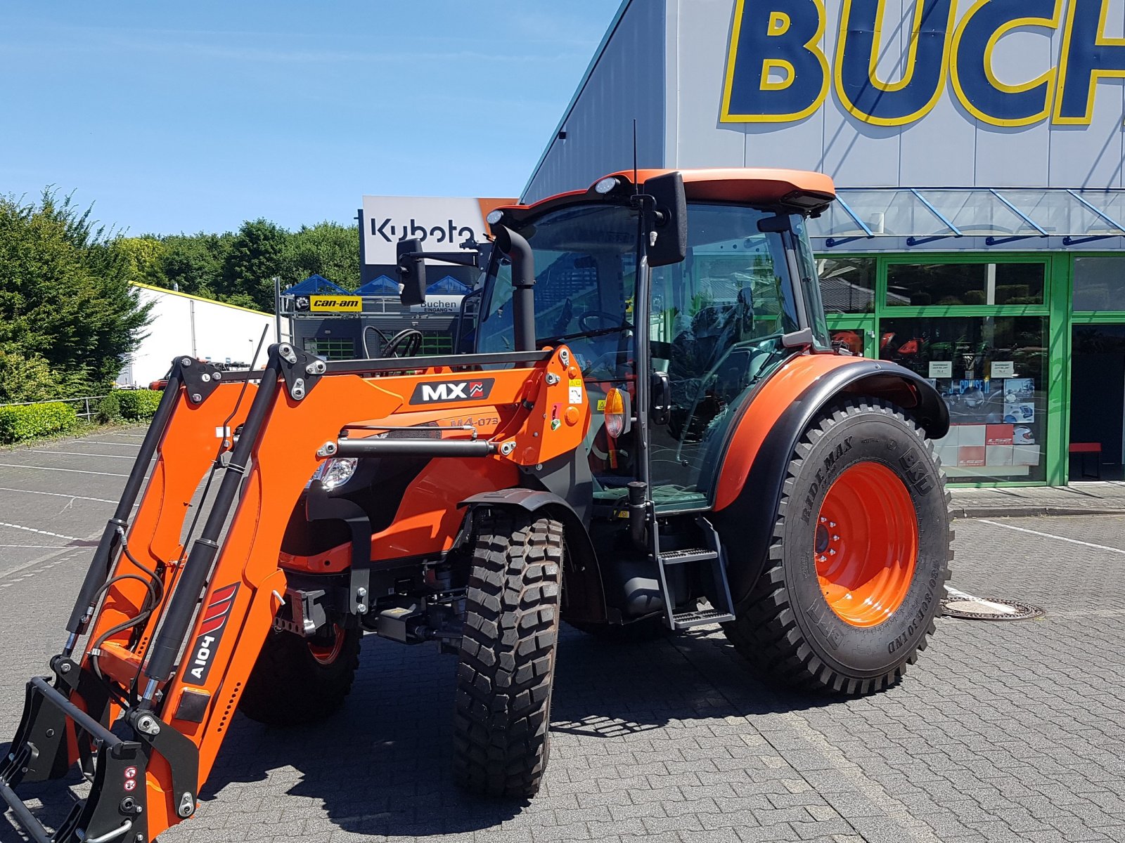 Traktor del tipo Kubota M4073 CAB, Neumaschine In Olpe (Immagine 9)