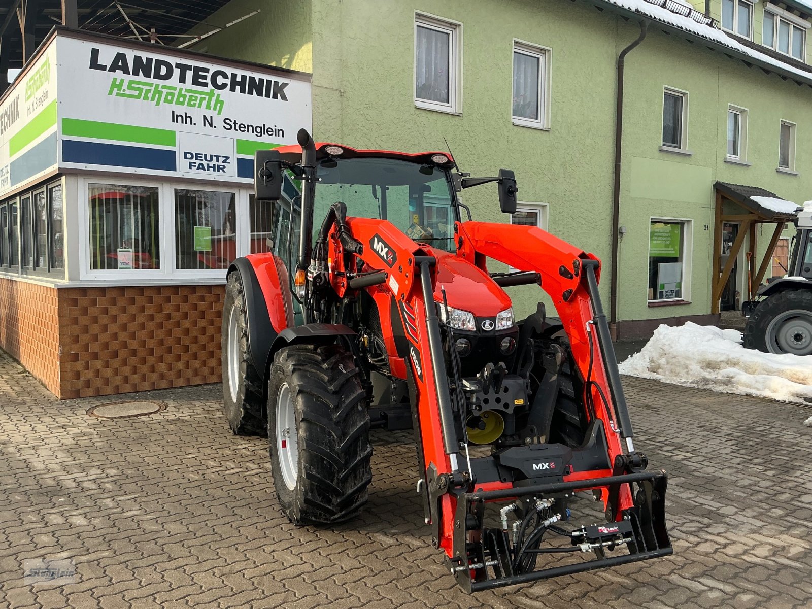 Traktor van het type Kubota M5112, Gebrauchtmaschine in Kasendorf (Foto 2)