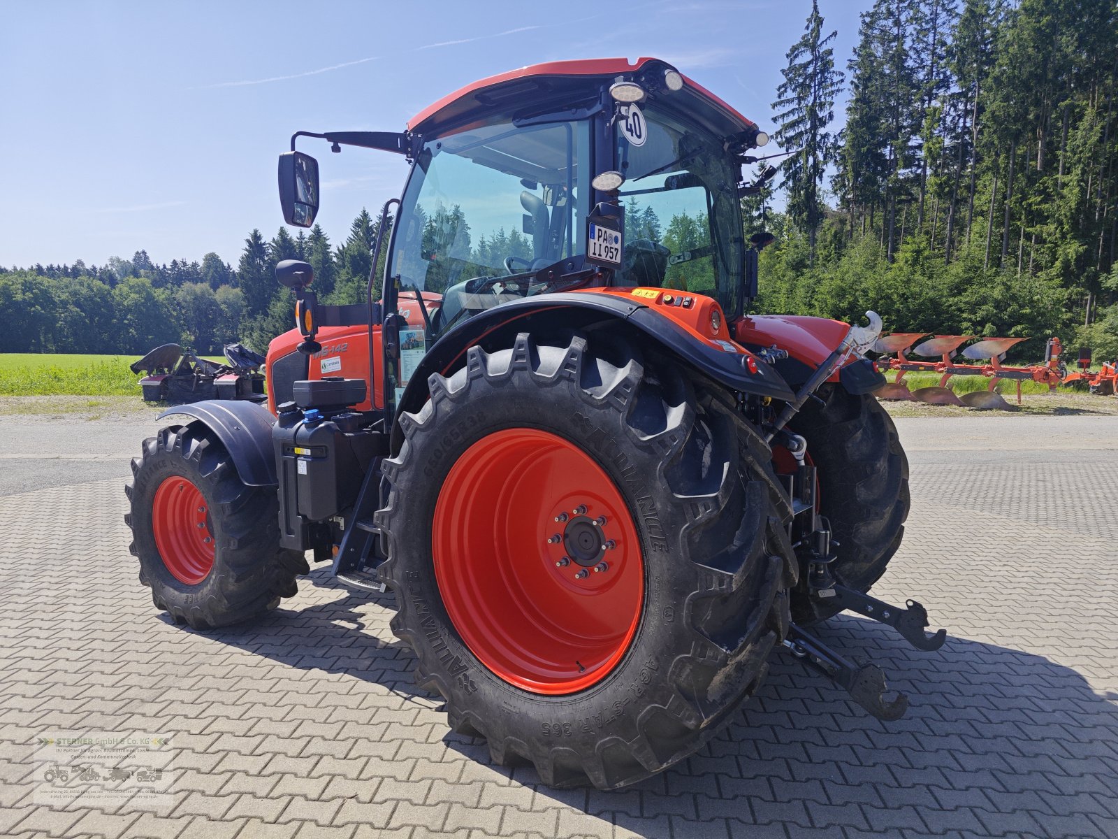 Traktor типа Kubota M6-142, Gebrauchtmaschine в Eging am See (Фотография 3)