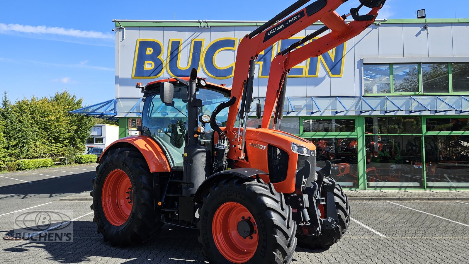 Traktor tipa Kubota M6121, Gebrauchtmaschine u Olpe (Slika 16)