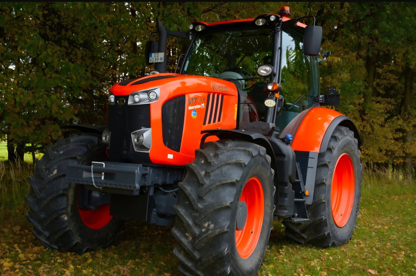 Traktor типа Kubota M7-153, Gebrauchtmaschine в Taufkirchen/Vils (Фотография 1)