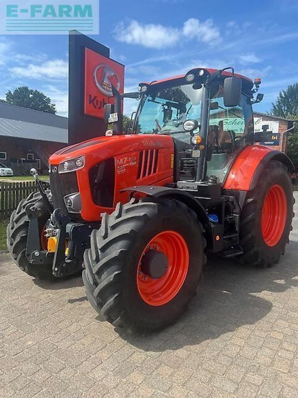 Traktor des Typs Kubota m7-154 premium kvt, Gebrauchtmaschine in SUDERBURG/HOLXEN (Bild 1)