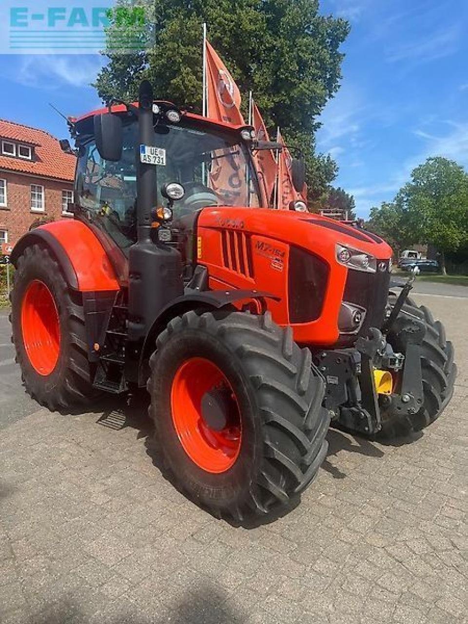 Traktor des Typs Kubota m7-154 premium kvt, Gebrauchtmaschine in SUDERBURG/HOLXEN (Bild 4)