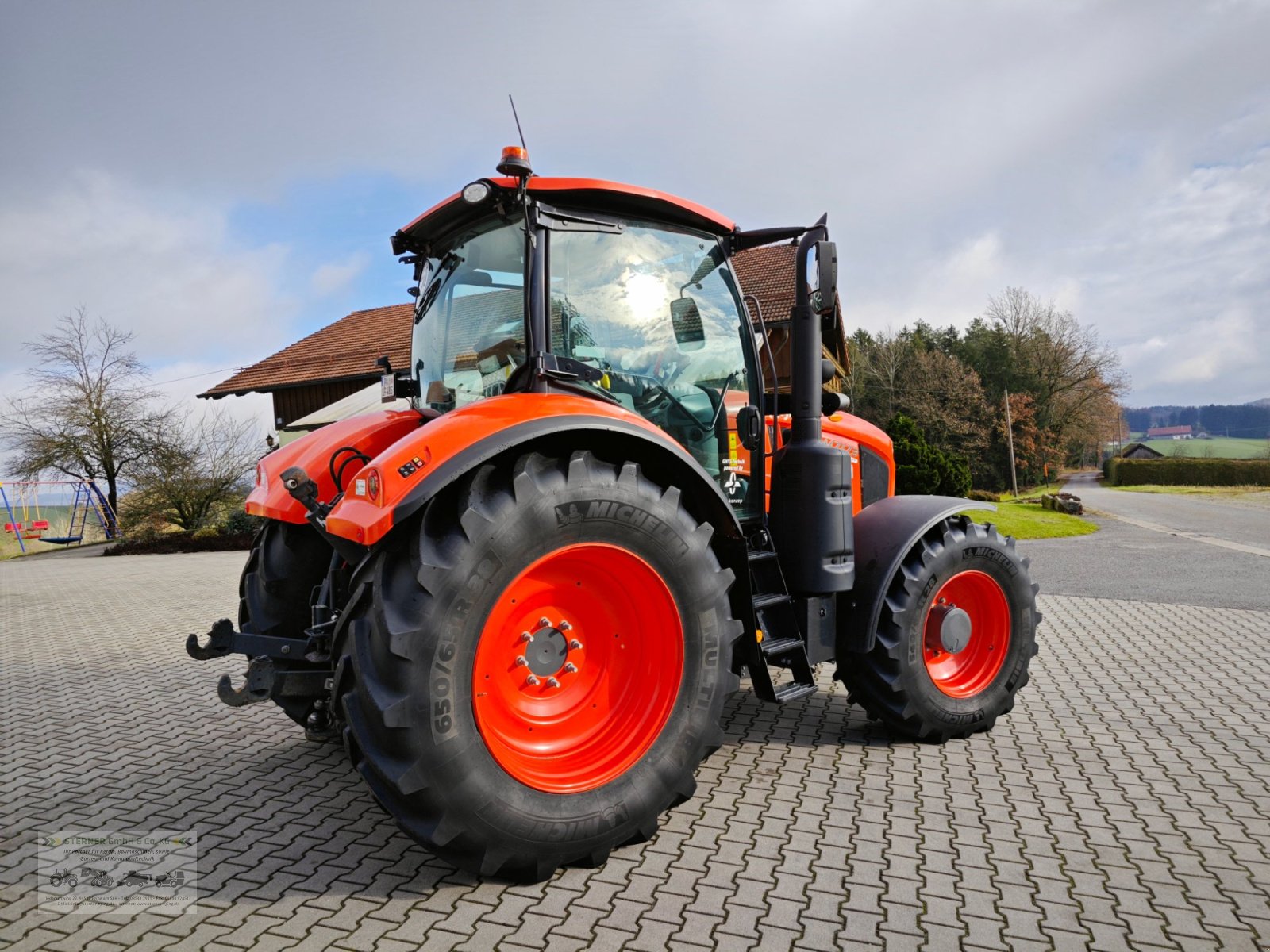 Traktor des Typs Kubota M7-173 Premium KVT, Gebrauchtmaschine in Eging am See (Bild 10)