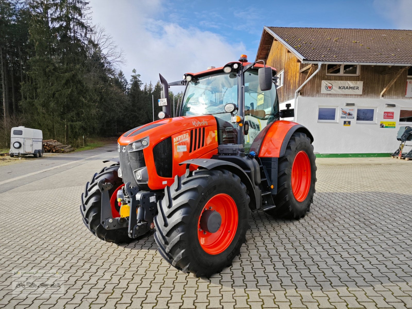 Traktor des Typs Kubota M7-173 Premium KVT, Gebrauchtmaschine in Eging am See (Bild 13)