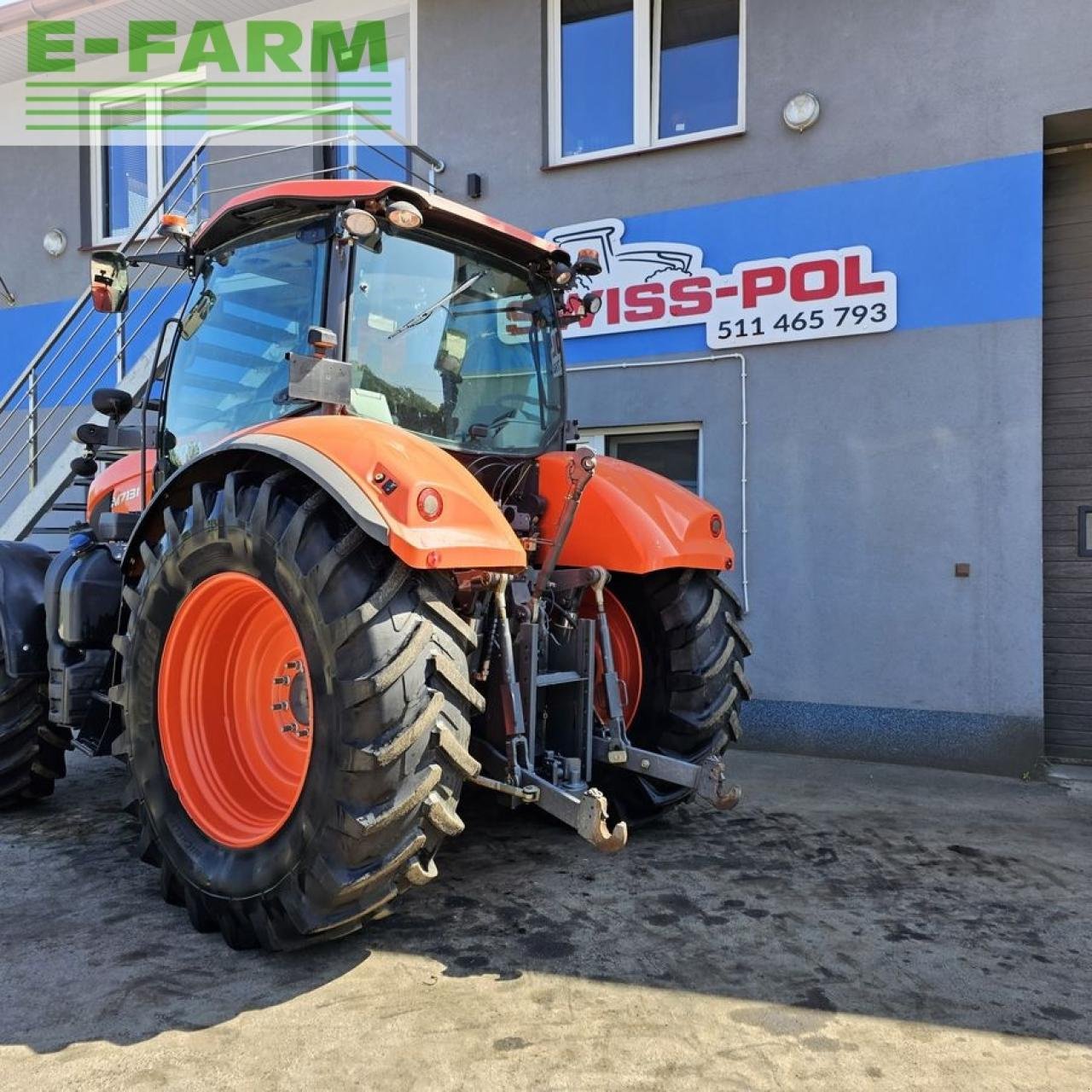 Traktor des Typs Kubota m7131, Gebrauchtmaschine in MORDY (Bild 4)