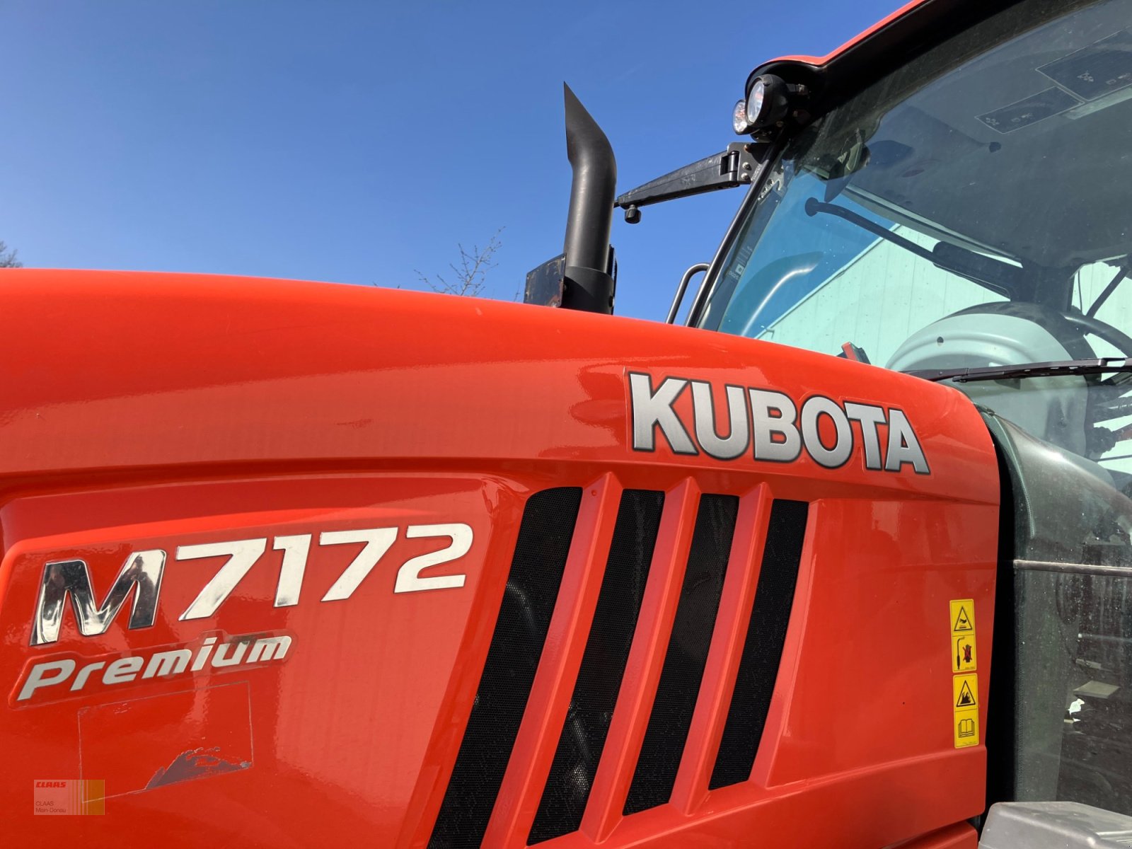 Traktor du type Kubota M7172, Gebrauchtmaschine en Vohburg (Photo 8)