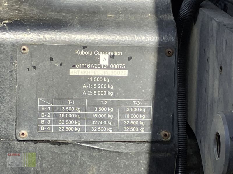 Traktor типа Kubota M7172, Gebrauchtmaschine в Vohburg (Фотография 9)