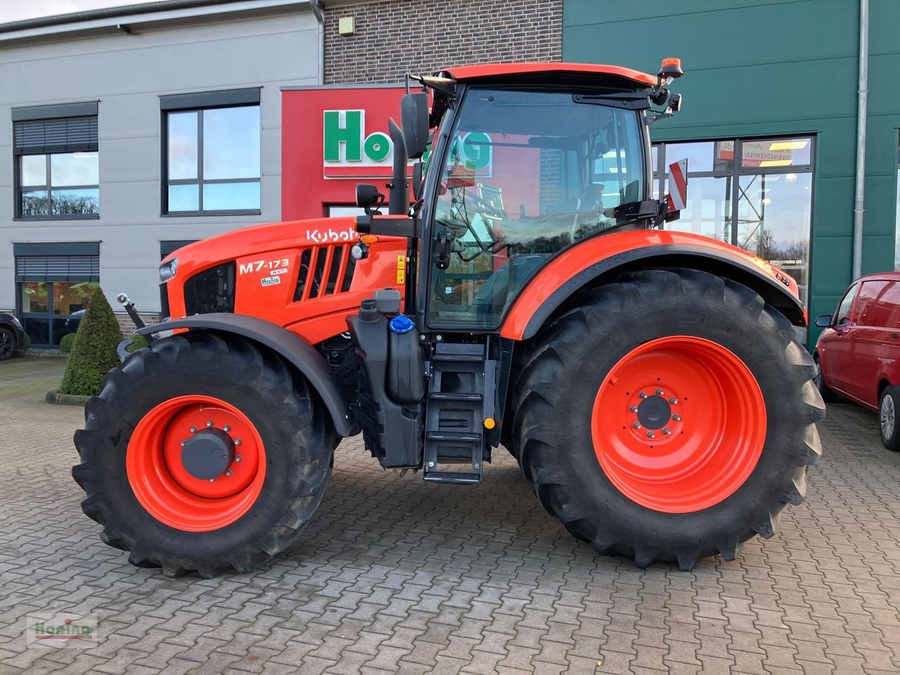 Traktor del tipo Kubota M7173 KVT, Neumaschine In Bakum (Immagine 2)