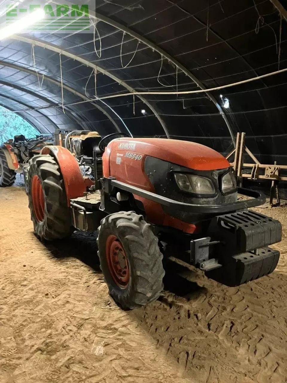 Traktor типа Kubota tr kubota m 8540, Gebrauchtmaschine в ST ANDIOL (Фотография 1)