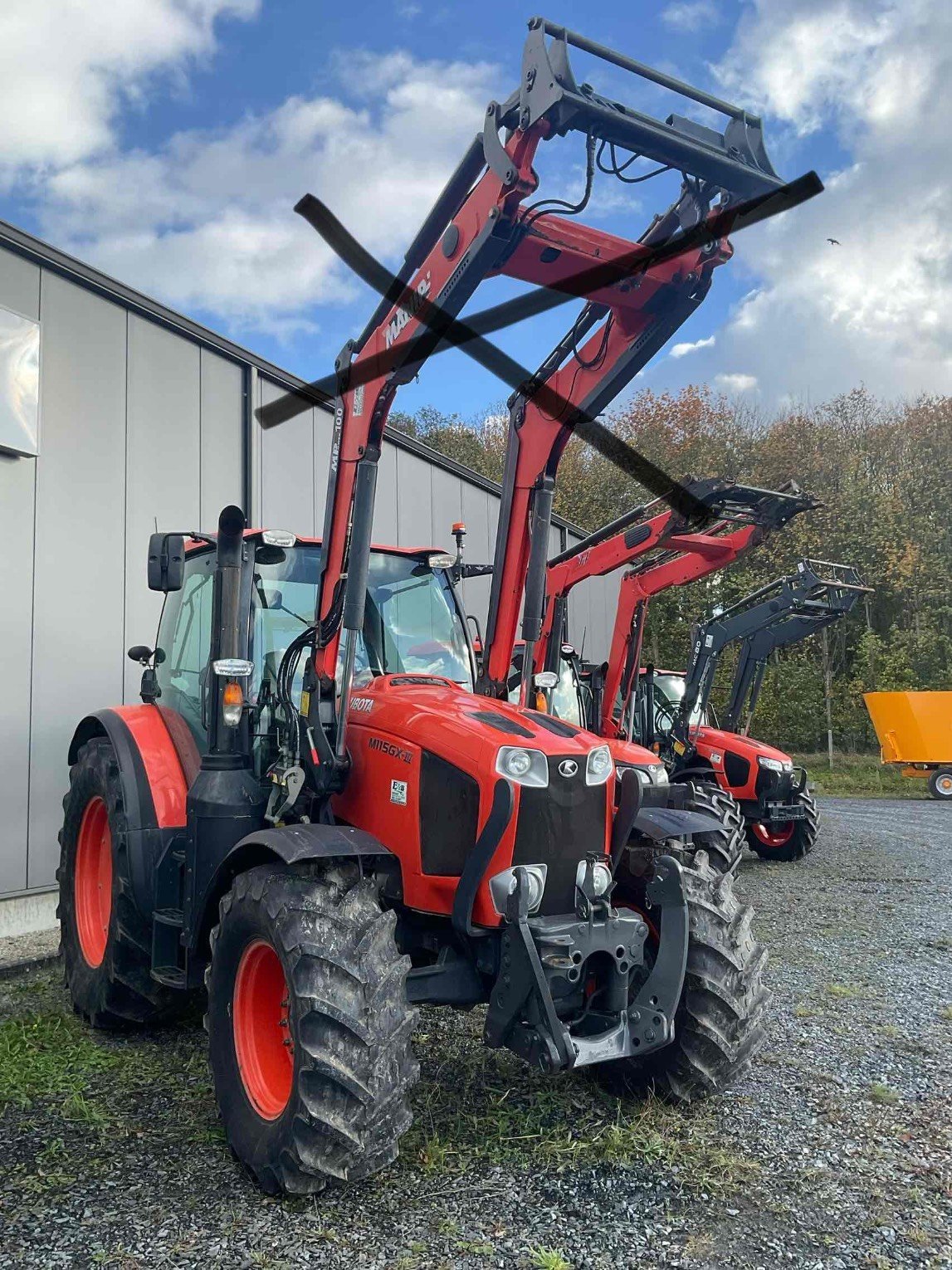 Traktor du type Kubota Tracteur agricole M115GXS3 . Kubota, Gebrauchtmaschine en SAINT CLAIR SUR ELLE (Photo 3)