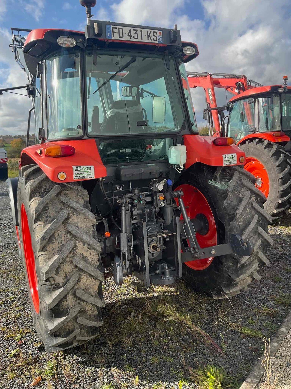 Traktor of the type Kubota Tracteur agricole M5091 DTHQ Kubota, Gebrauchtmaschine in SAINT CLAIR SUR ELLE (Picture 5)