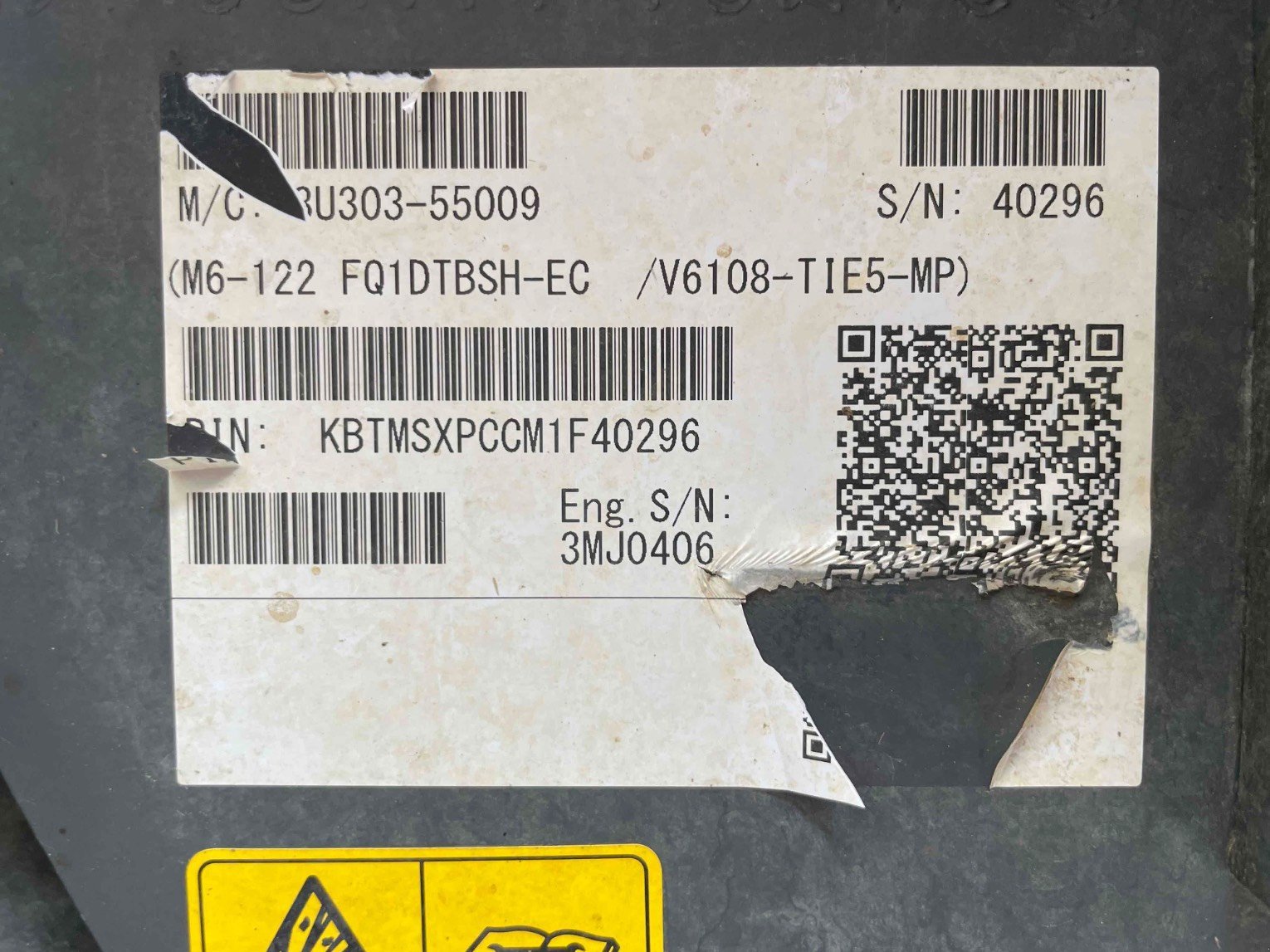 Traktor типа Kubota Tracteur agricole M6-122 Kubota, Gebrauchtmaschine в SAINT CLAIR SUR ELLE (Фотография 10)