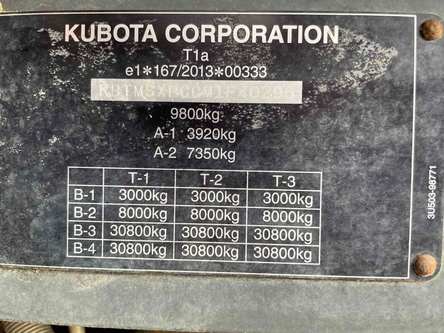 Traktor типа Kubota Tracteur agricole M6-122 Kubota, Gebrauchtmaschine в SAINT CLAIR SUR ELLE (Фотография 9)