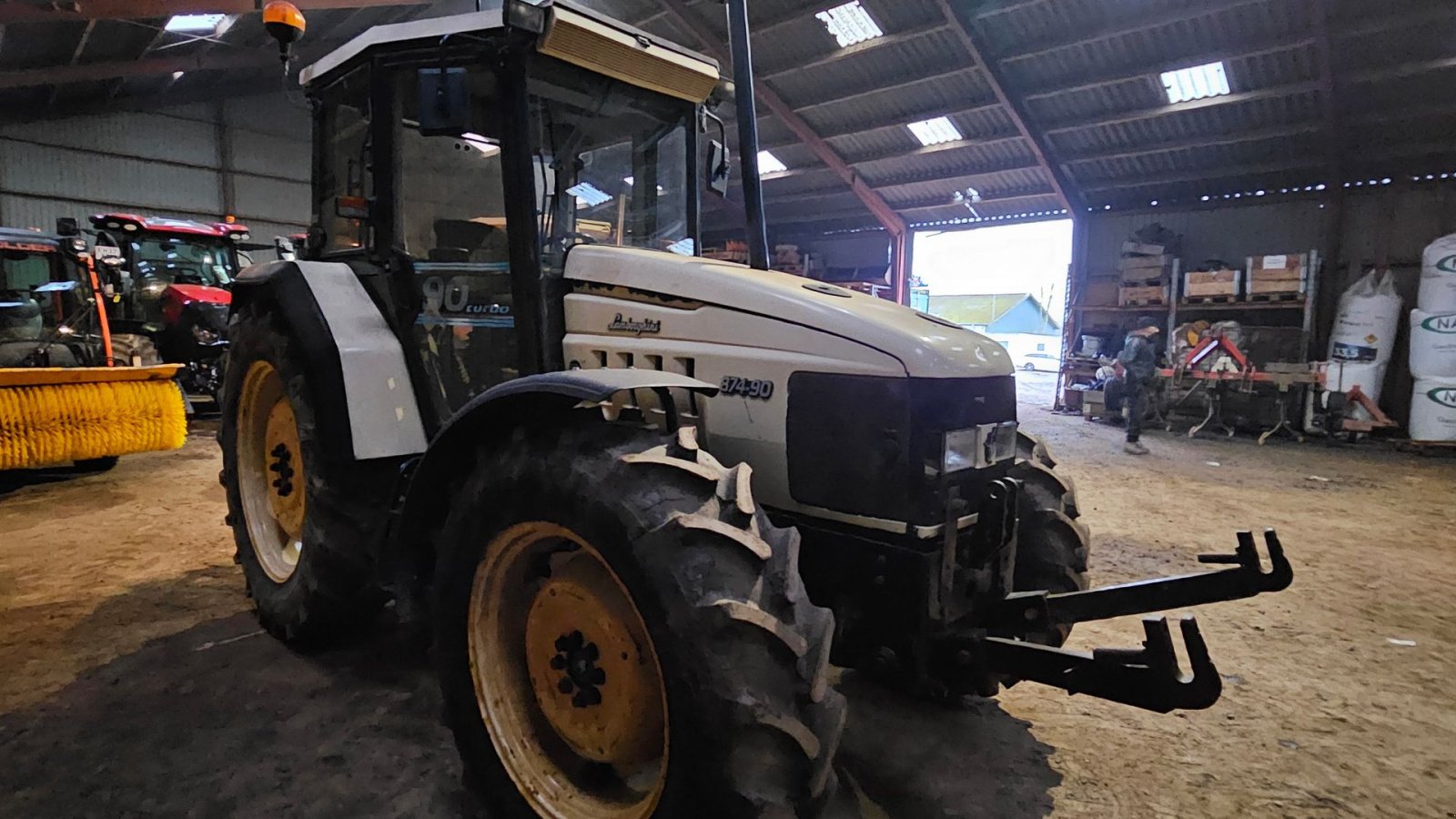 Traktor του τύπου Lamborghini 874-90, Gebrauchtmaschine σε Nykøbing Falster (Φωτογραφία 4)