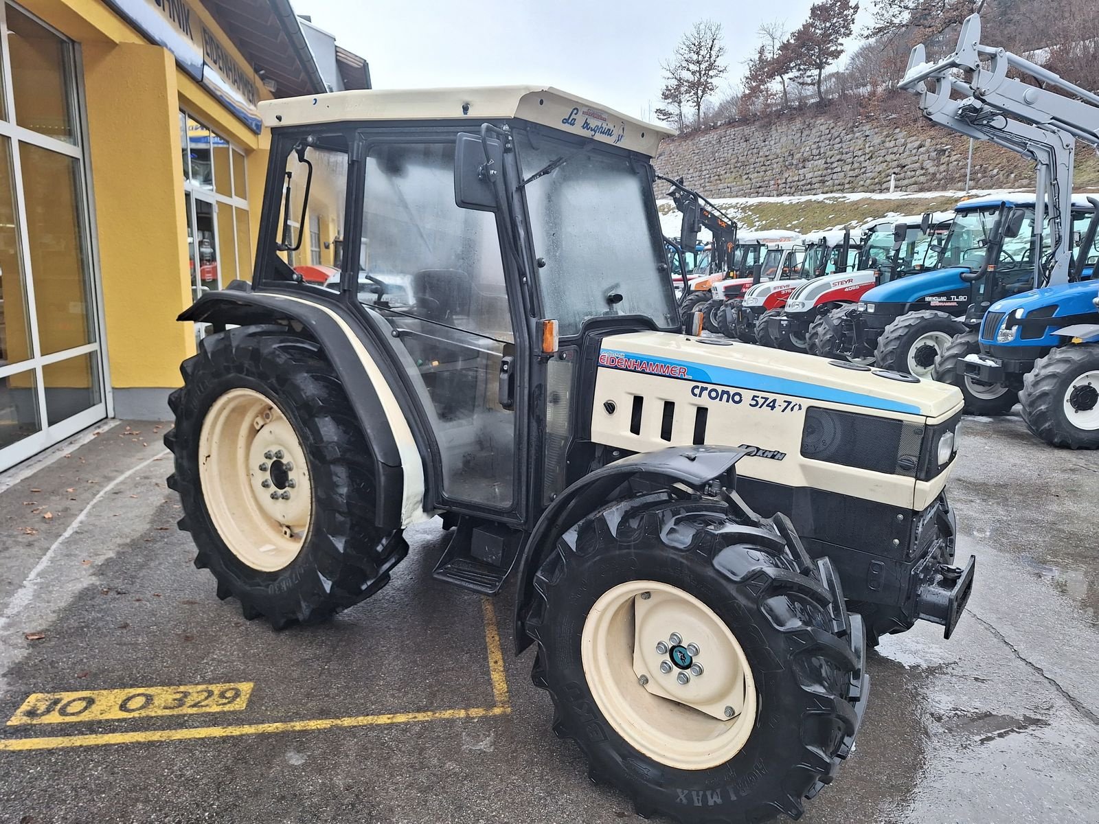 Traktor Türe ait Lamborghini Crono 574-70 DT, Gebrauchtmaschine içinde Burgkirchen (resim 8)
