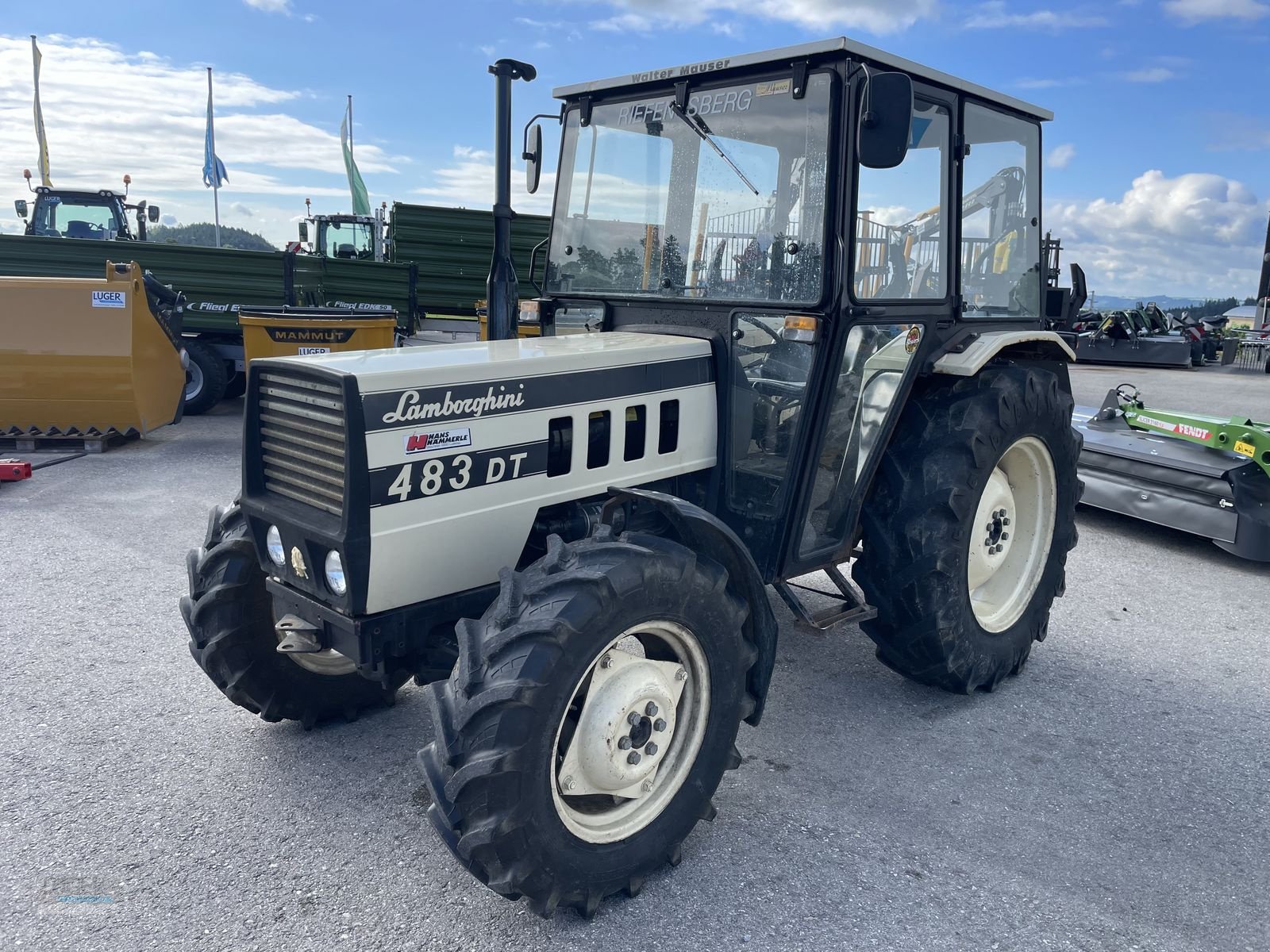 Traktor типа Lamborghini R 483 DT, Gebrauchtmaschine в Niederkappel (Фотография 6)