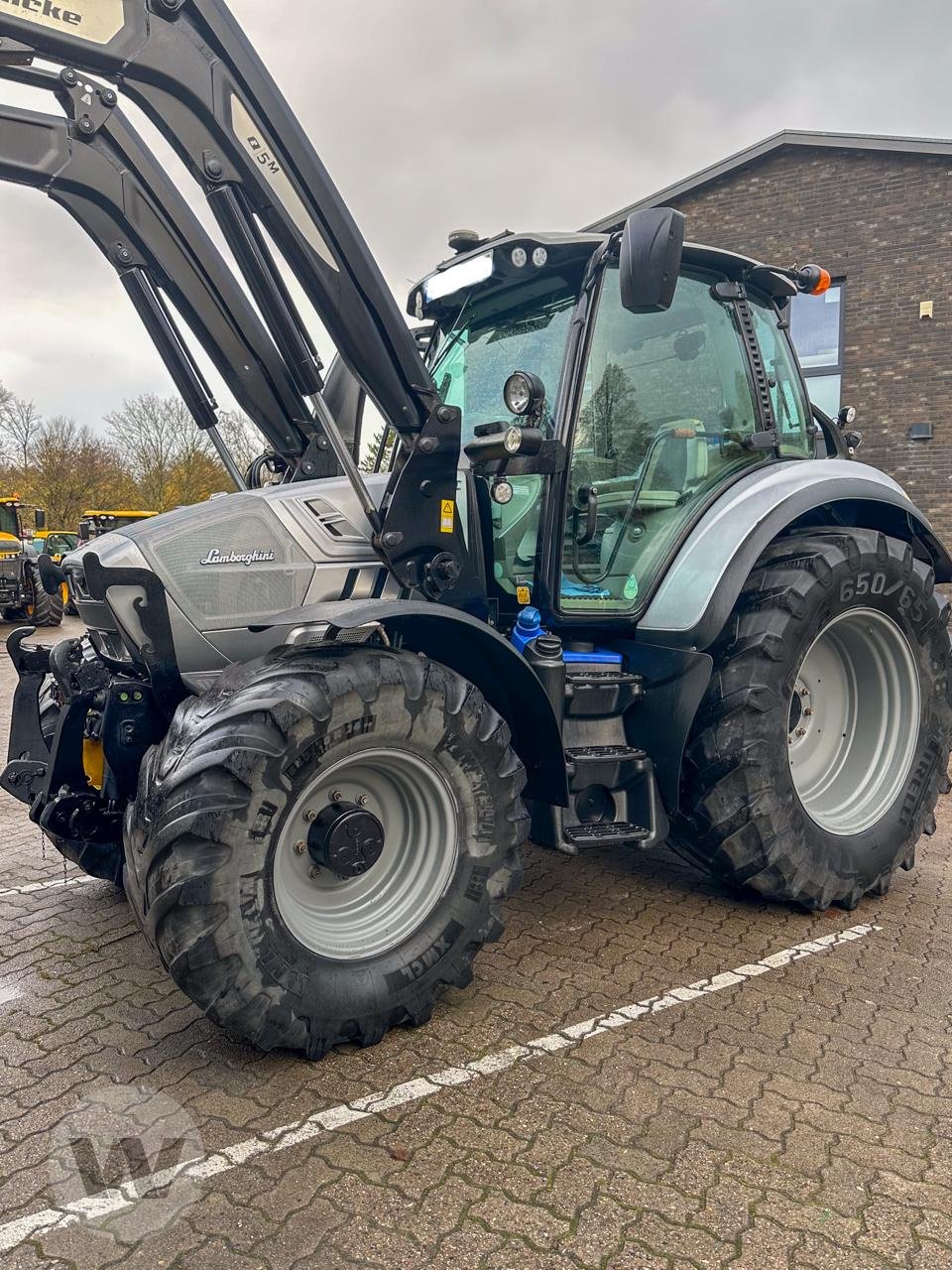 Traktor des Typs Lamborghini R 6.140.4, Gebrauchtmaschine in Husum (Bild 5)