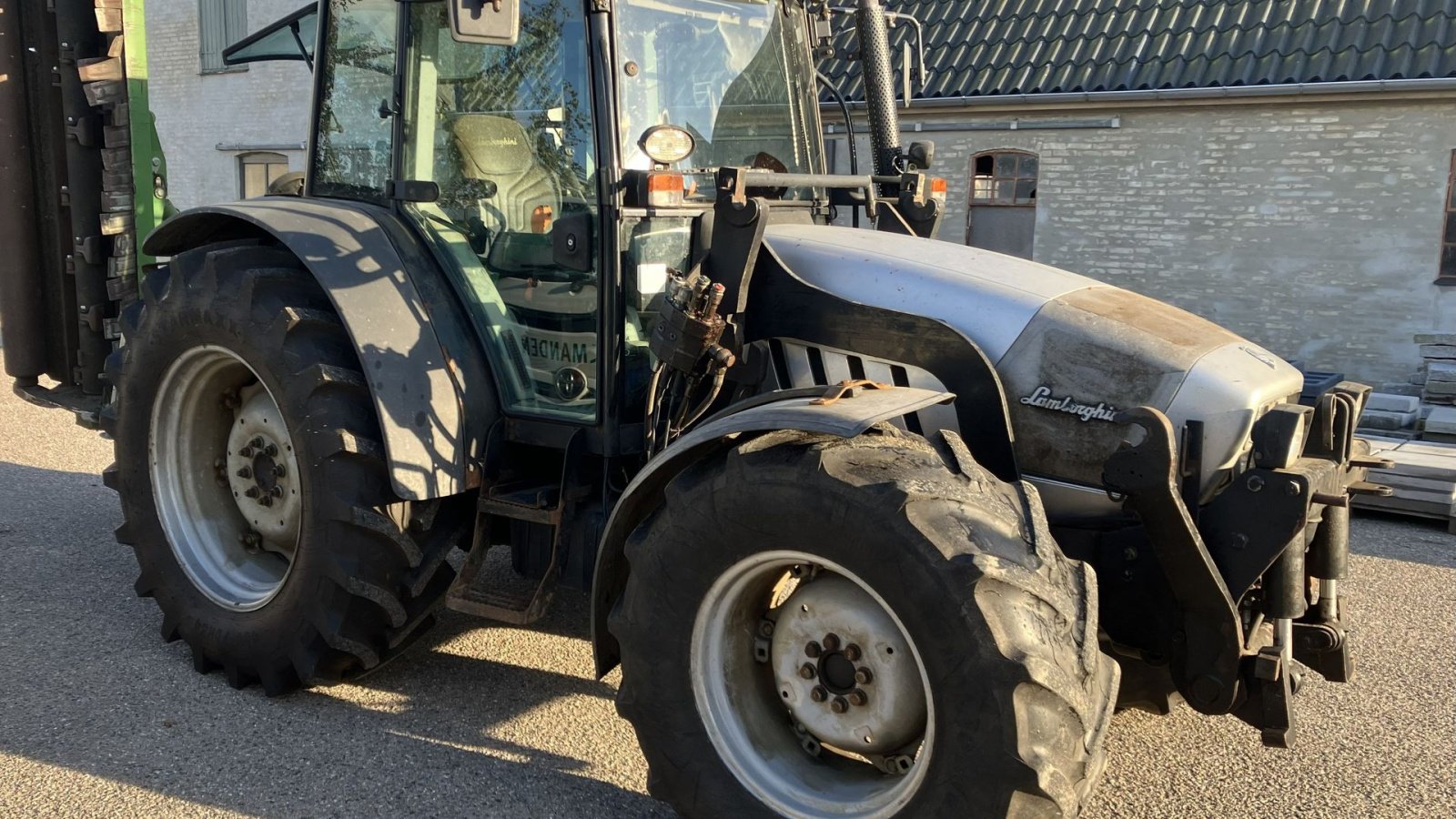 Traktor του τύπου Lamborghini R3 100 EVO Frontlæsser + Frontlift, Gebrauchtmaschine σε Borre (Φωτογραφία 1)