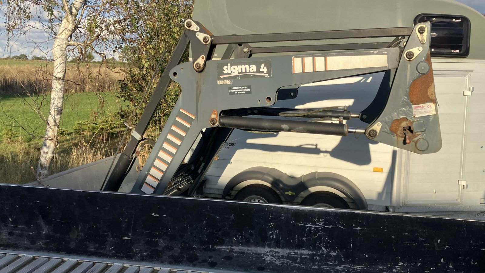 Traktor του τύπου Lamborghini R3 100 EVO Frontlæsser + Frontlift, Gebrauchtmaschine σε Borre (Φωτογραφία 6)