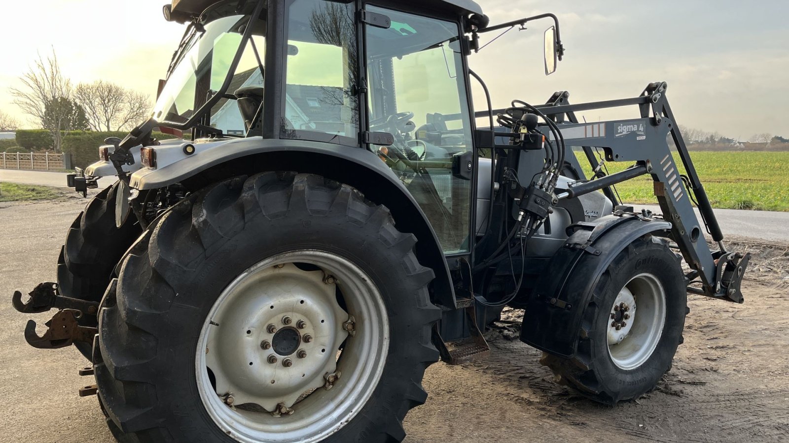 Traktor tipa Lamborghini R3 100 EVO Frontlæsser + Frontlift, Gebrauchtmaschine u Borre (Slika 1)