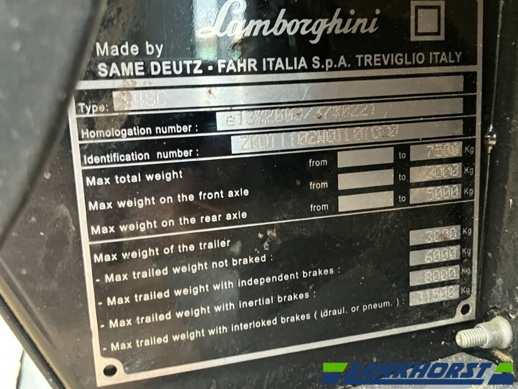 Traktor of the type Lamborghini R4.100 VRT, Gebrauchtmaschine in Südlohn (Picture 23)