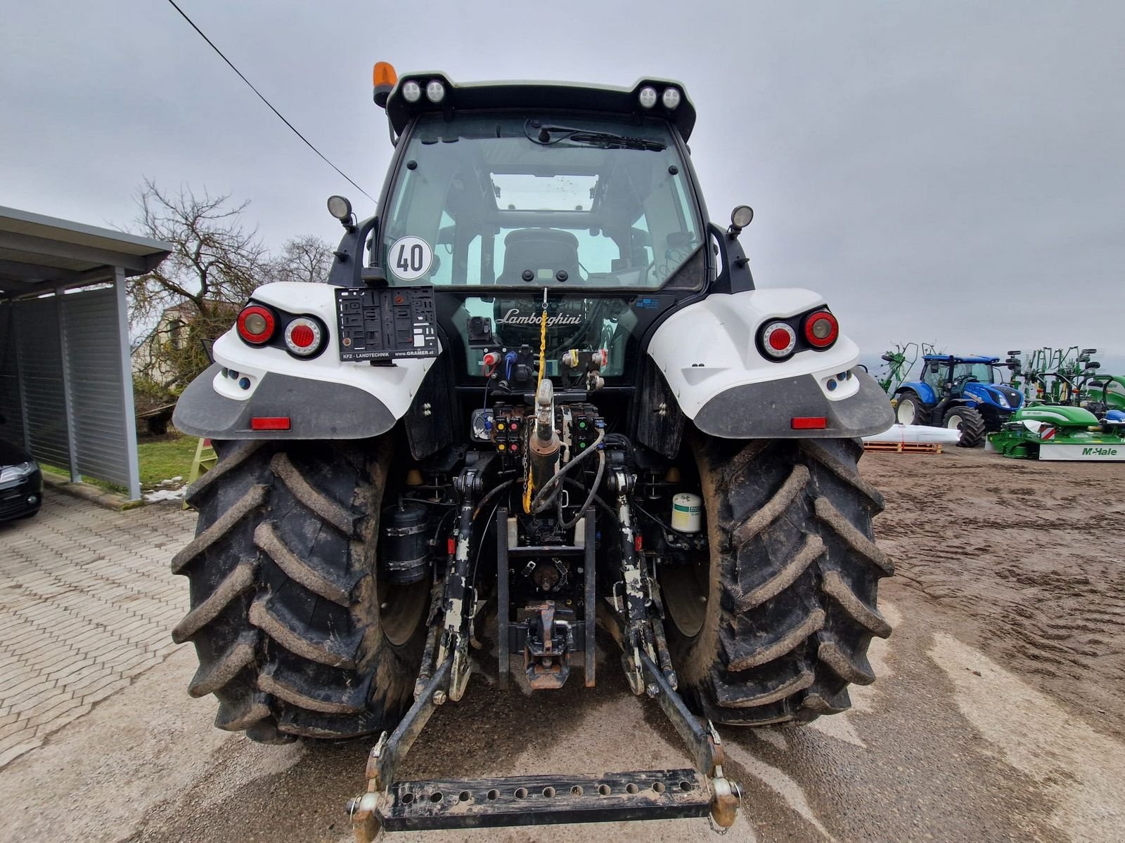 Traktor du type Lamborghini R6 140 DCR, Gebrauchtmaschine en Obritzberg (Photo 9)