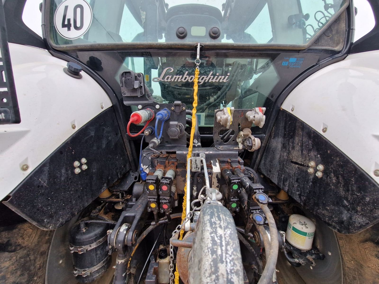 Traktor du type Lamborghini R6 140 DCR, Gebrauchtmaschine en Obritzberg (Photo 26)