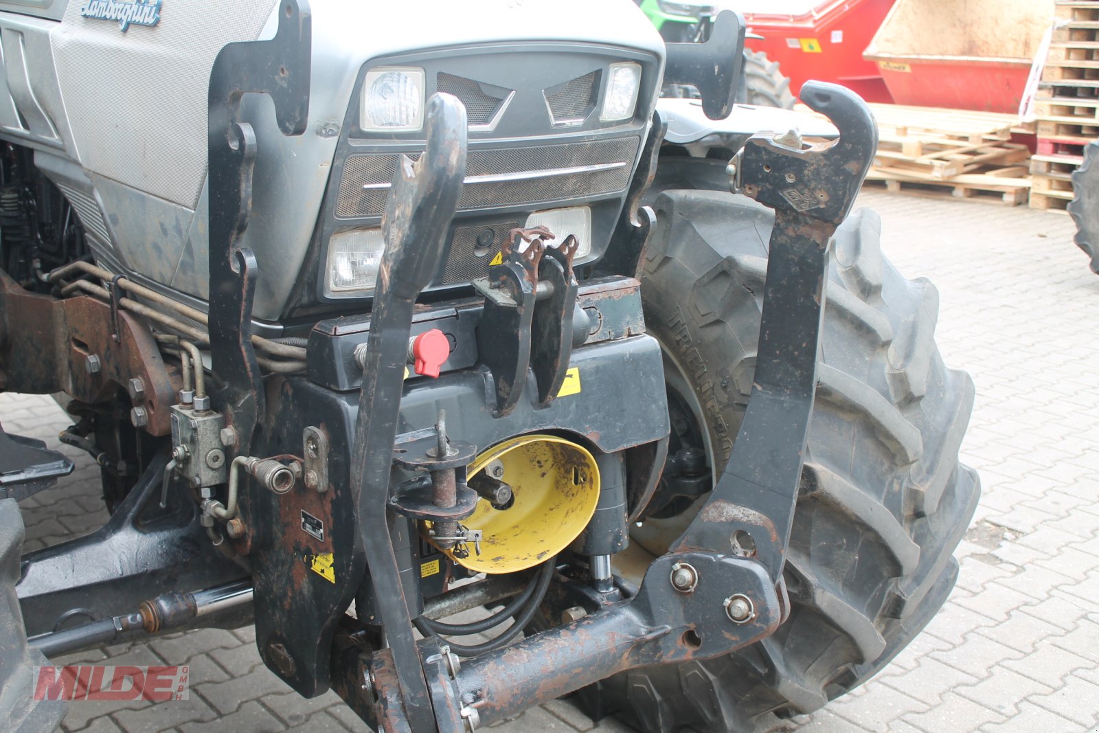 Traktor типа Lamborghini R6.125 VRT, Gebrauchtmaschine в Gebenbach (Фотография 10)