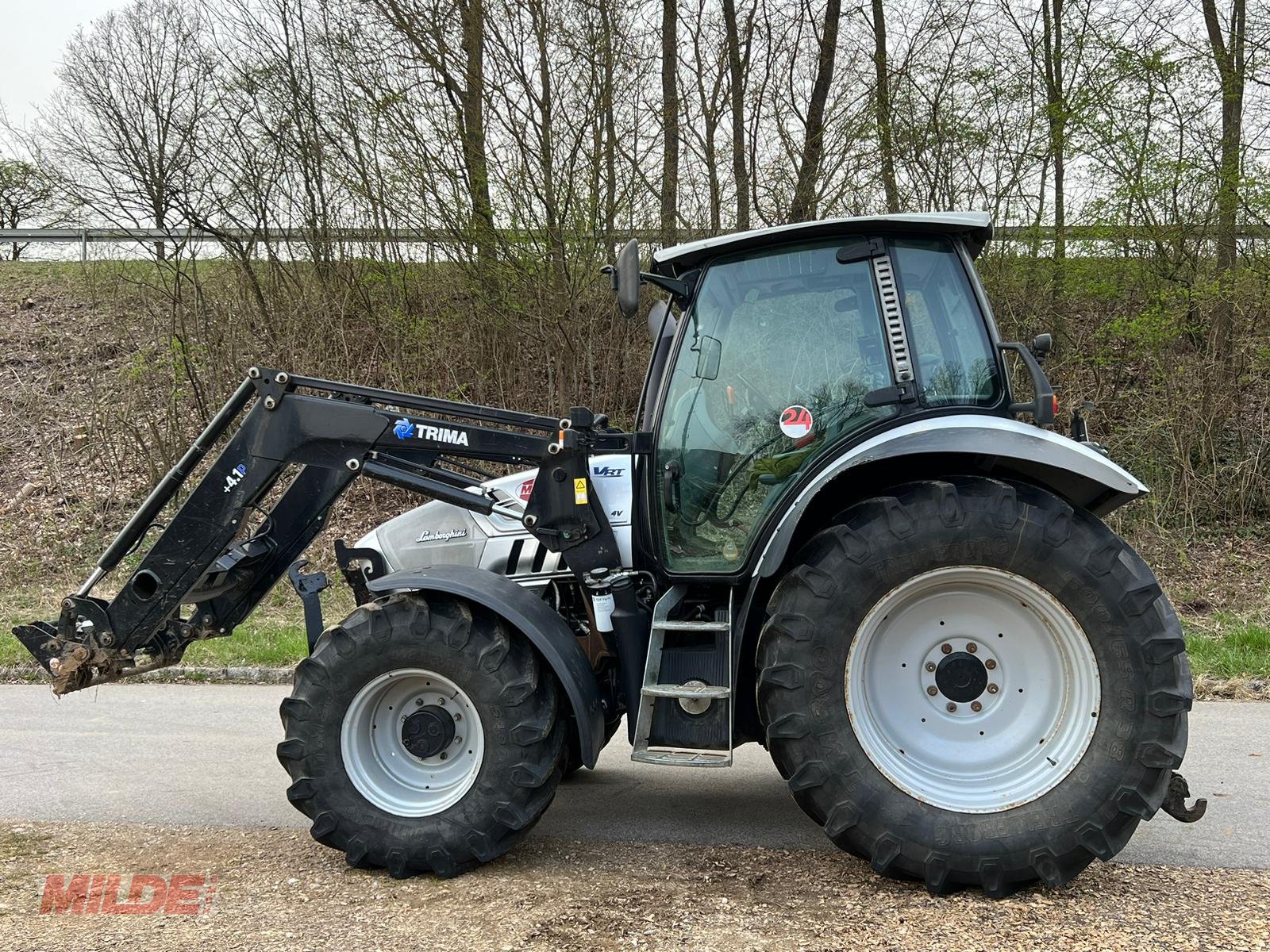 Traktor des Typs Lamborghini R6.125 VRT, Gebrauchtmaschine in Gebenbach (Bild 1)