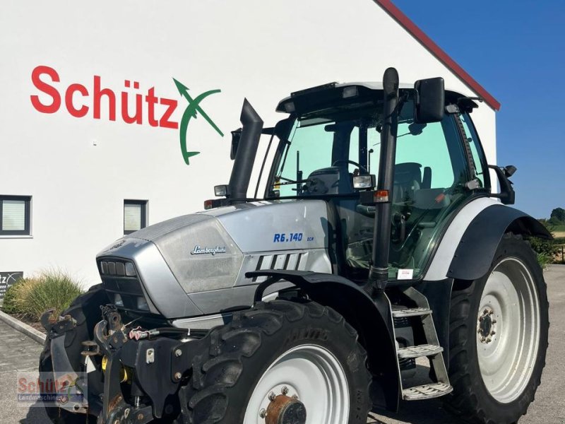 Traktor des Typs Lamborghini R6.140 DCR mit Frontzapfwelle und Frontkraftheber, Pflegeschlepper, Gebrauchtmaschine in Schierling (Bild 1)