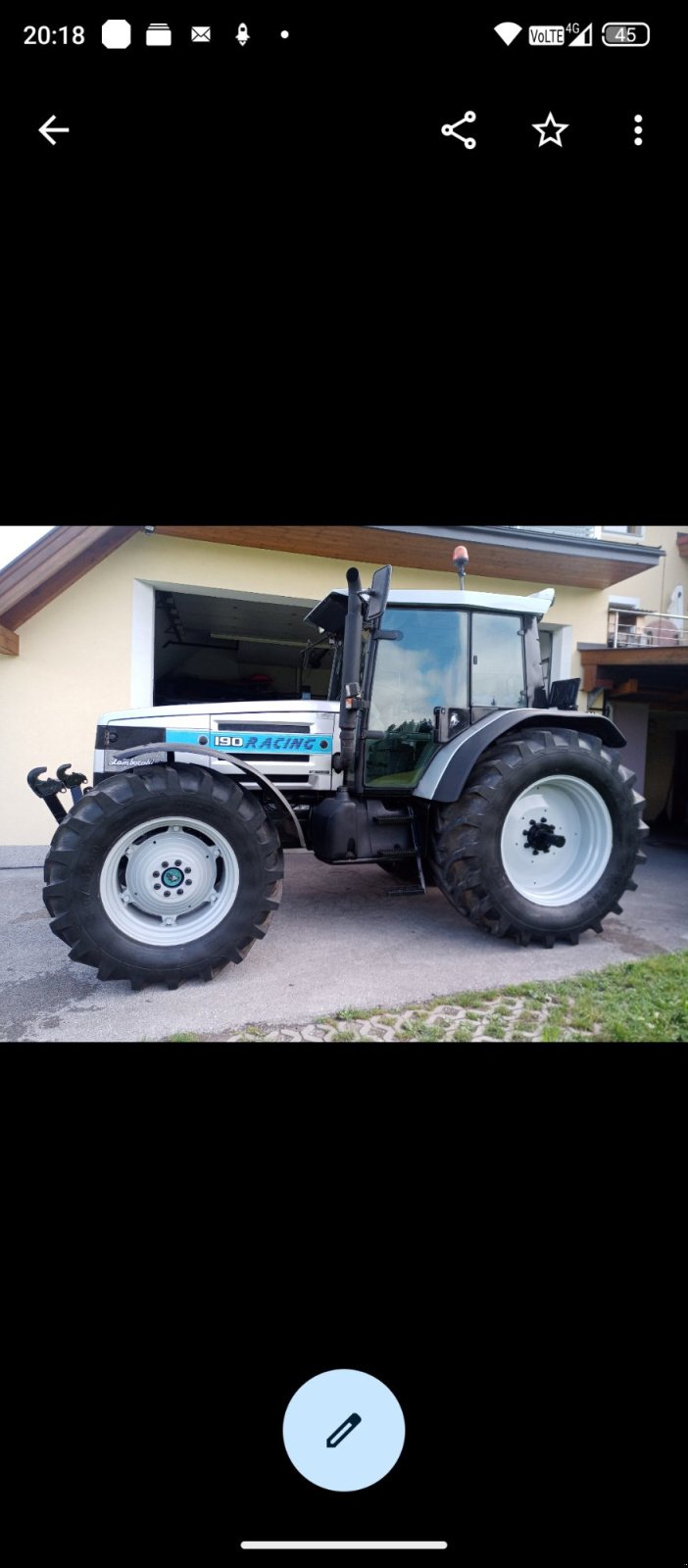 Traktor des Typs Lamborghini Racing 190, Gebrauchtmaschine in Ebbs (Bild 2)