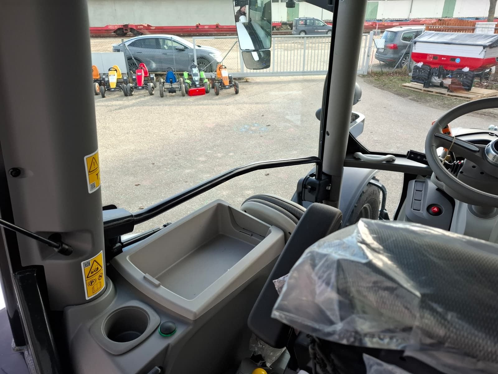 Traktor typu Lamborghini Spark R 125 VRT, Neumaschine v Harmannsdorf-Rückersdorf (Obrázek 12)