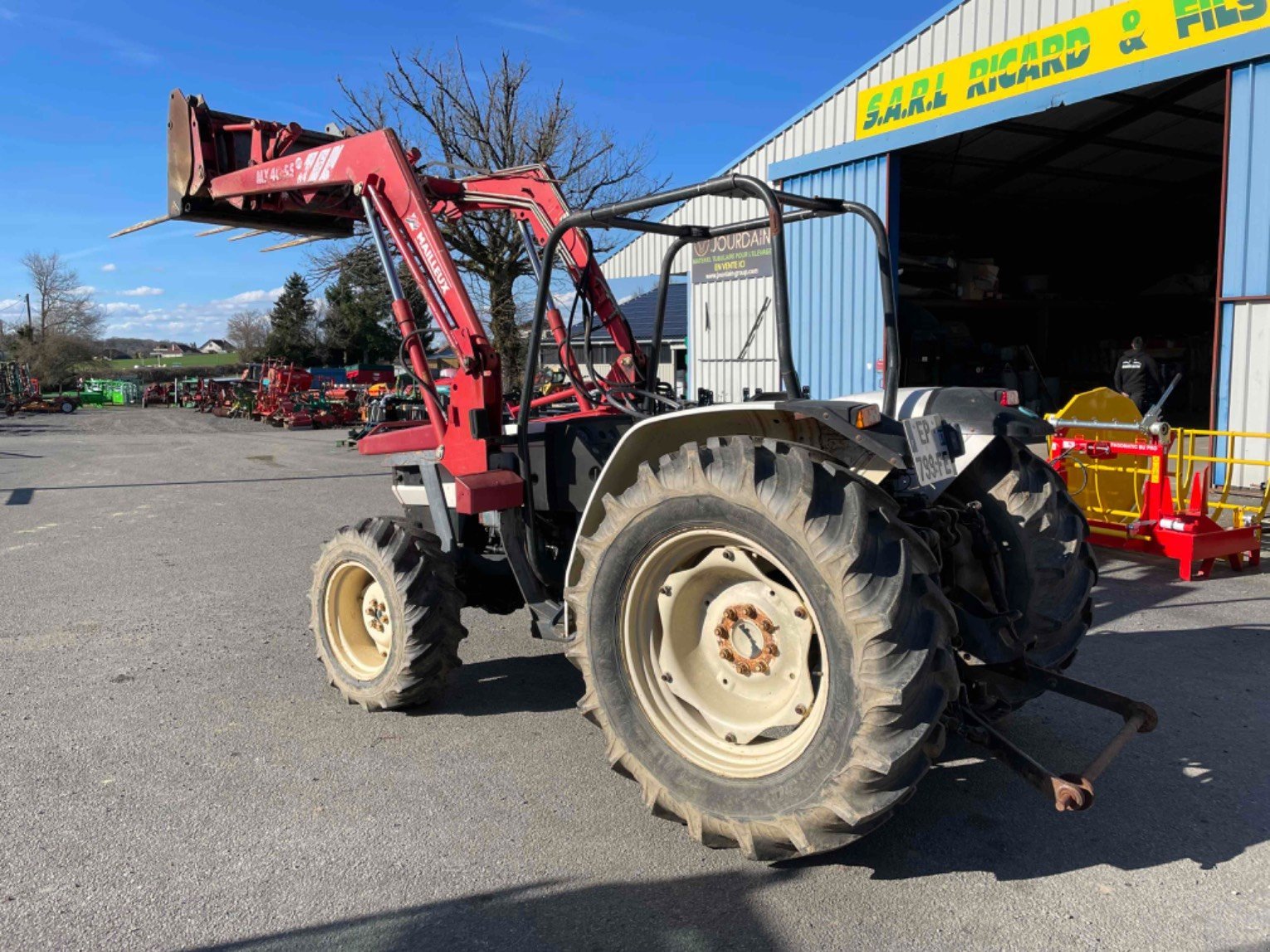 Traktor del tipo Lamborghini Tracteur agricole 574-70 DT Lamborghini, Gebrauchtmaschine en LA SOUTERRAINE (Imagen 8)