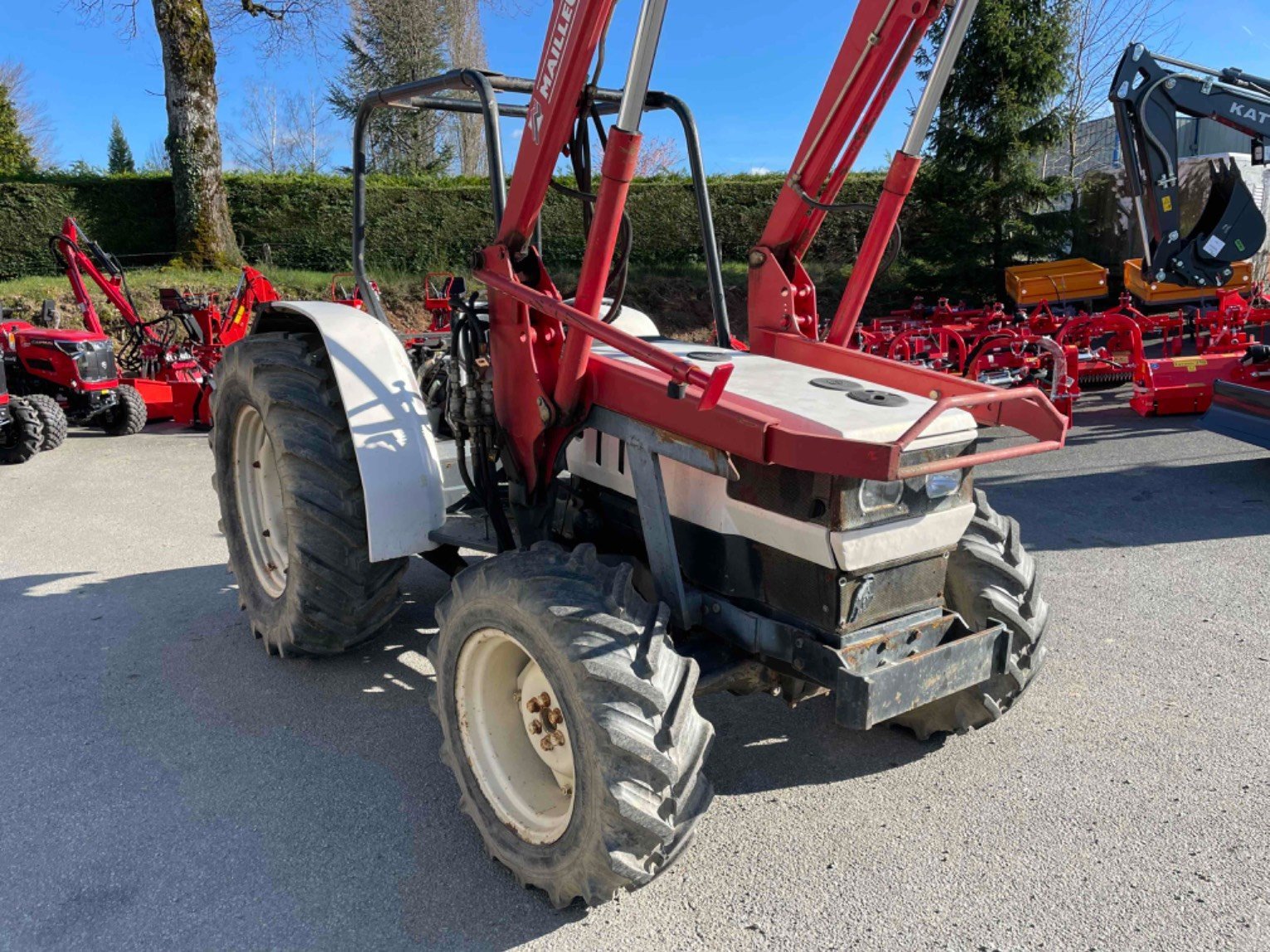 Traktor vrste Lamborghini Tracteur agricole 574-70 DT Lamborghini, Gebrauchtmaschine v LA SOUTERRAINE (Slika 4)