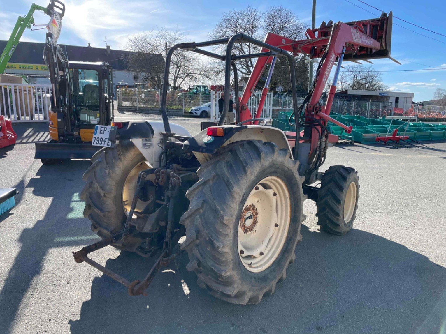 Traktor a típus Lamborghini Tracteur agricole 574-70 DT Lamborghini, Gebrauchtmaschine ekkor: LA SOUTERRAINE (Kép 4)
