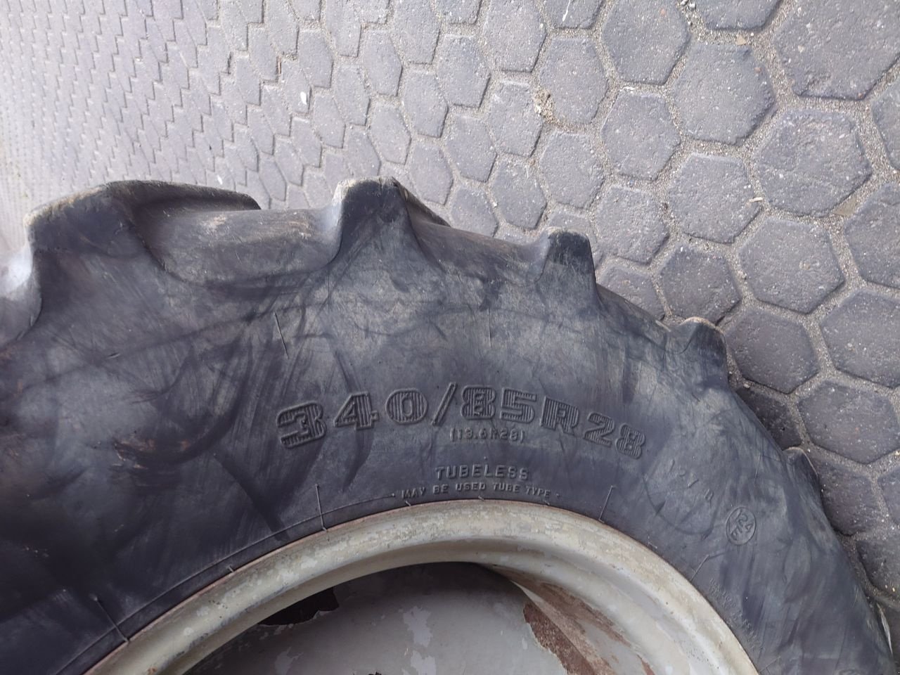 Traktor van het type Landini 12500, Gebrauchtmaschine in Wieringerwerf (Foto 8)