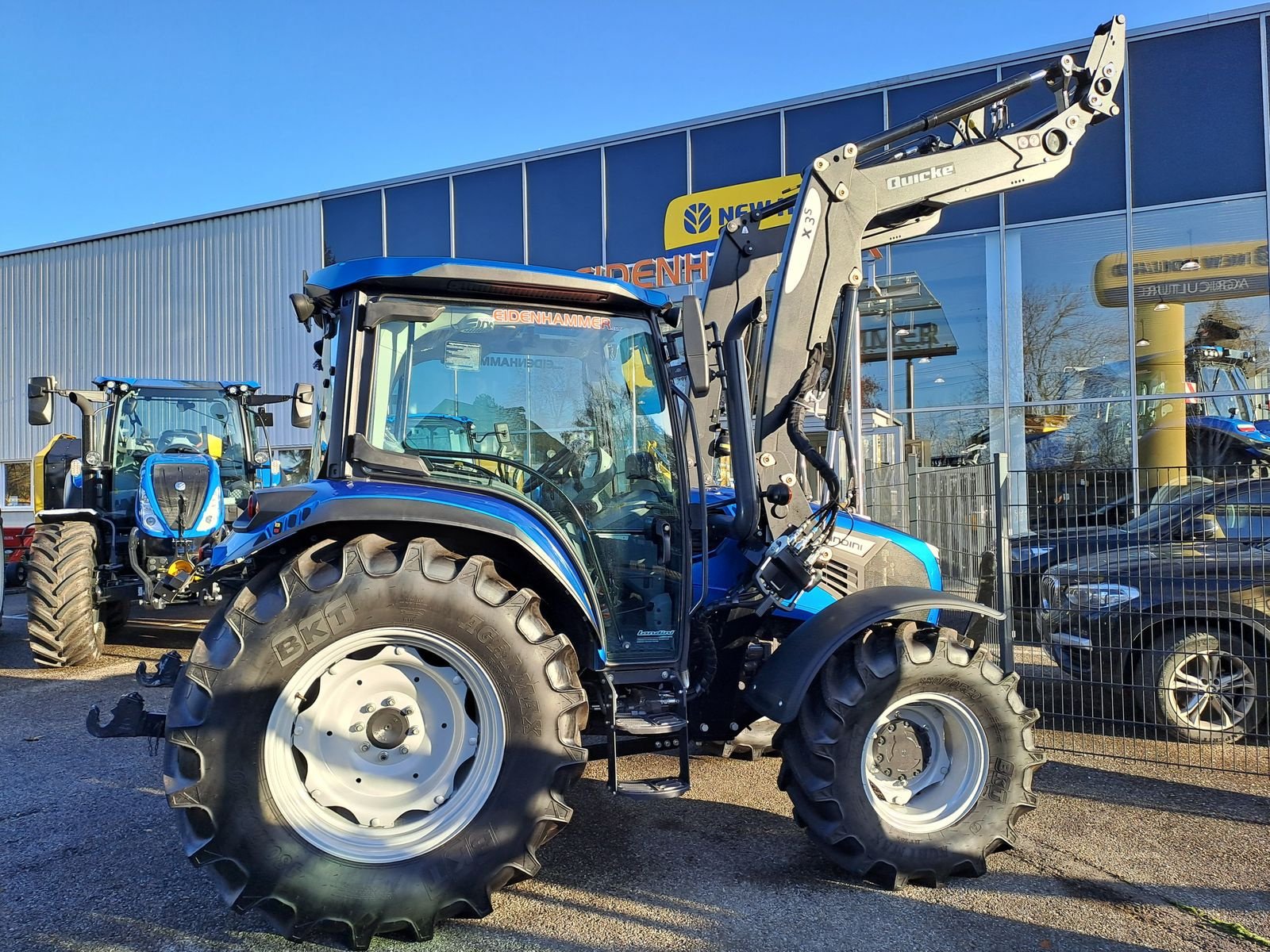 Traktor typu Landini 4-080, Vorführmaschine v Burgkirchen (Obrázek 19)