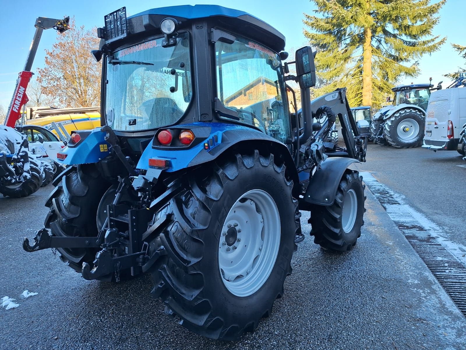 Traktor типа Landini 4-080, Gebrauchtmaschine в Burgkirchen (Фотография 9)