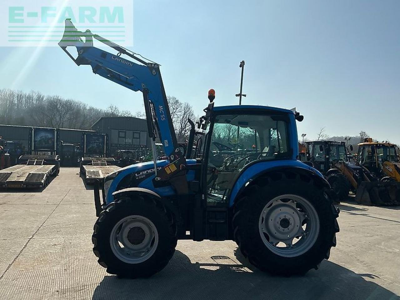 Traktor del tipo Landini 4-090 loader tractor (st25977), Gebrauchtmaschine en SHAFTESBURY (Imagen 4)