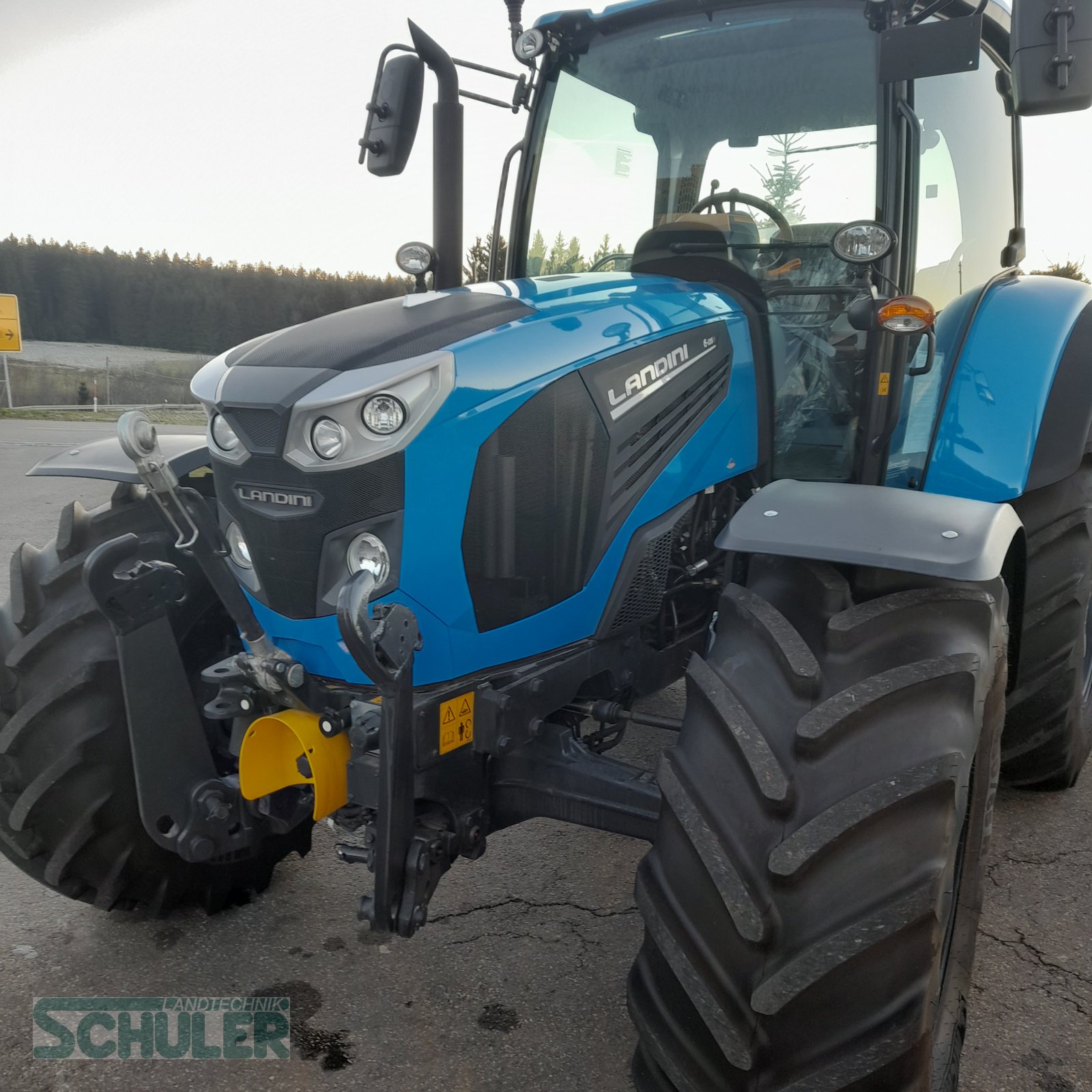 Traktor des Typs Landini 6-135H, Neumaschine in St. Märgen (Bild 5)